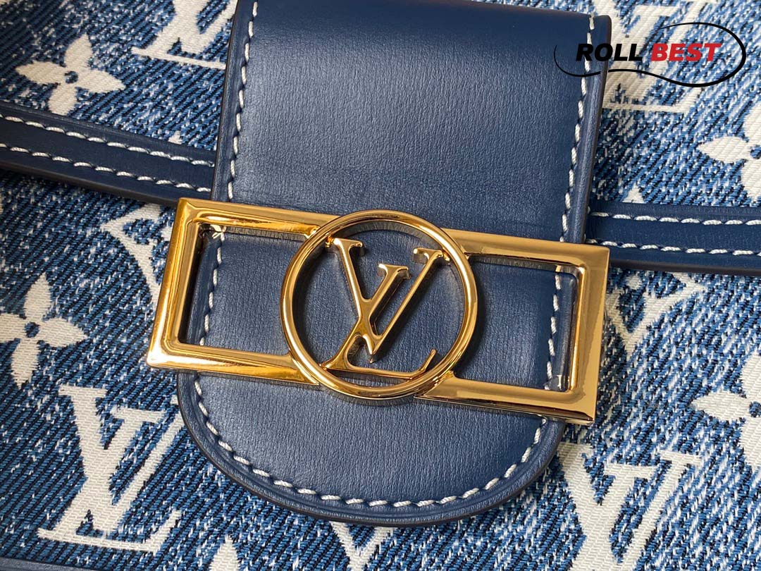 Louis Vuitton Monogram Denim MM Dauphine 