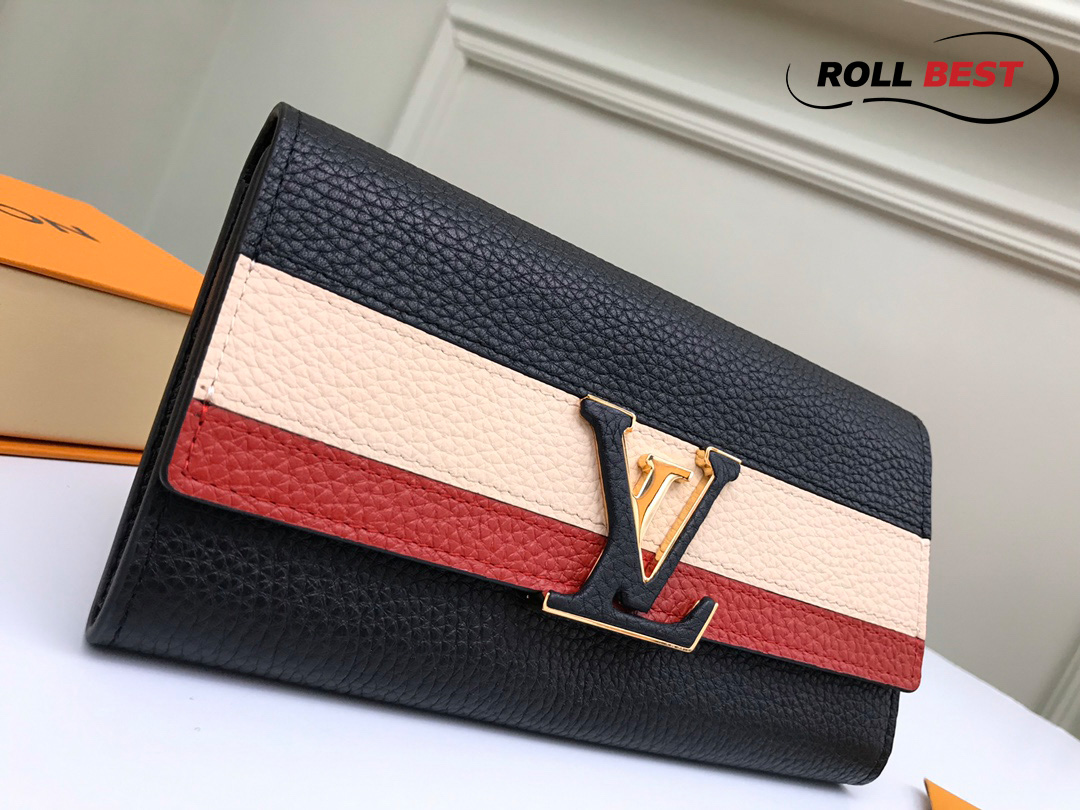 Louis Vuitton Portefeuille Capucines Bifold Long Wallet