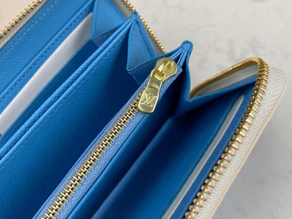 Louis Vuitton Zippy Wallet By The Pool Monogram Giant Blue