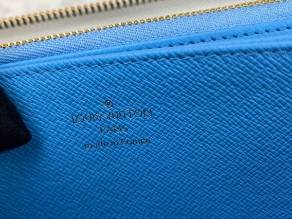 Louis Vuitton Zippy Wallet By The Pool Monogram Giant Blue