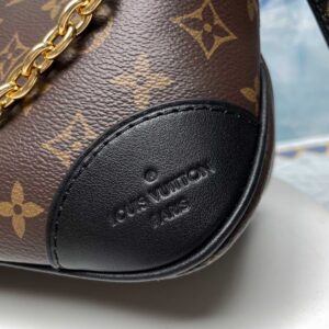 Túi Louis Vuitton Boulogne Monogram Coated Canvas Black