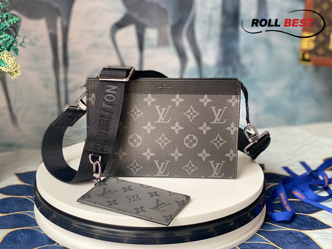 Túi Louis Vuitton Gaston Wearable Wallet 'Monogram Eclipse'