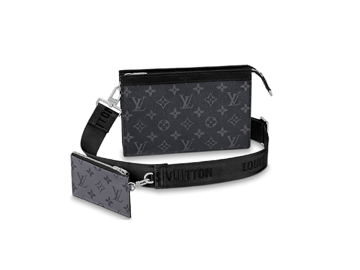 Túi Louis Vuitton Gaston Wearable Wallet 'Monogram Eclipse'