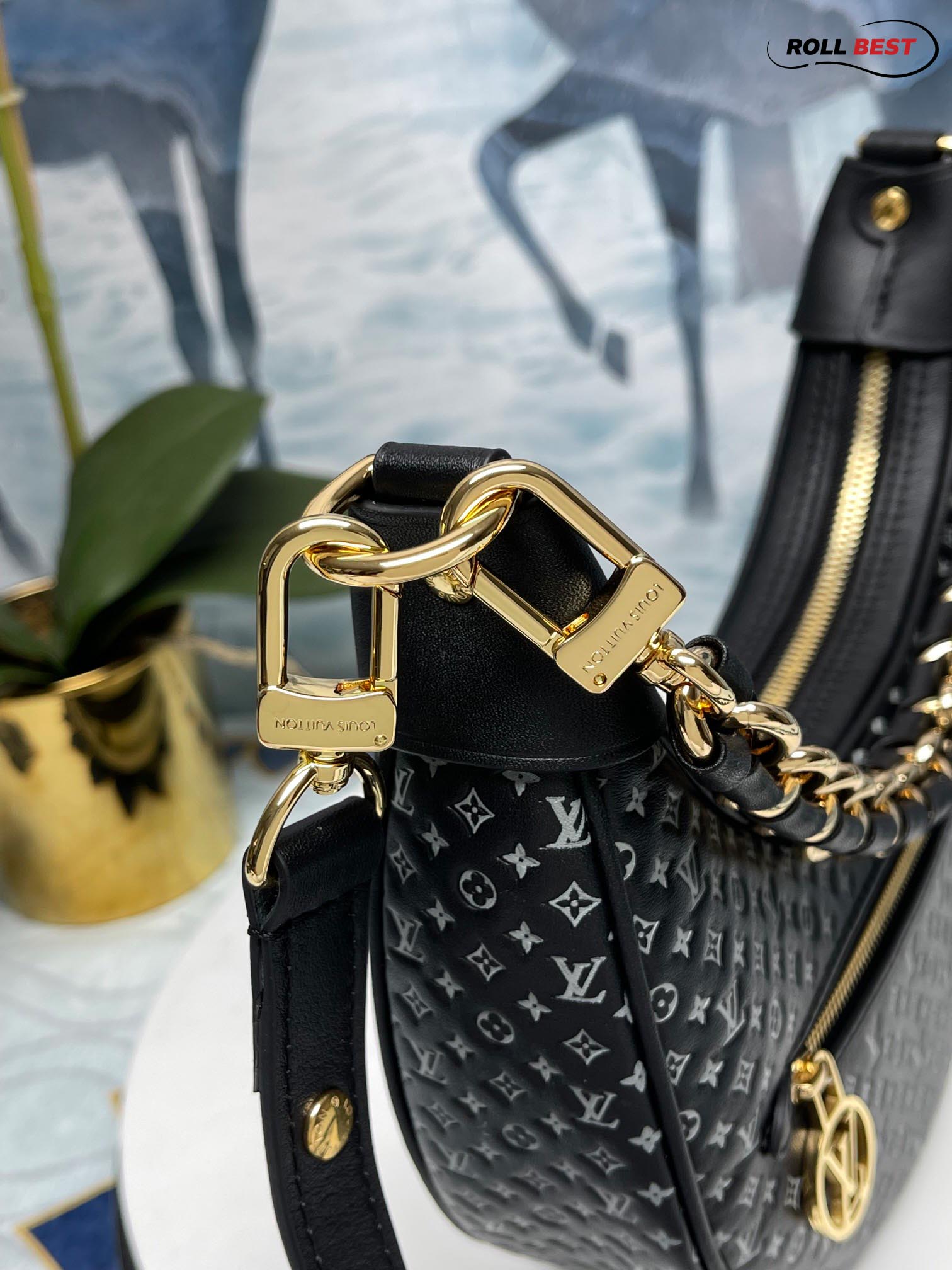 Túi Louis Vuitton Loop Baguette Bag 'Black'