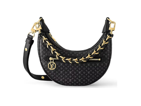 Túi Louis Vuitton Loop Baguette Bag ‘Black’
