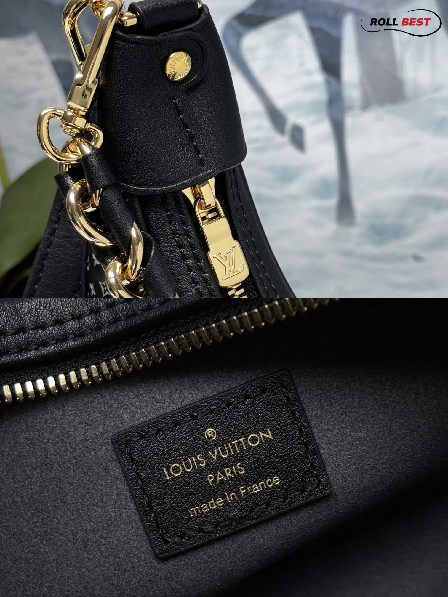 Túi Louis Vuitton Loop Baguette Bag 'Black'