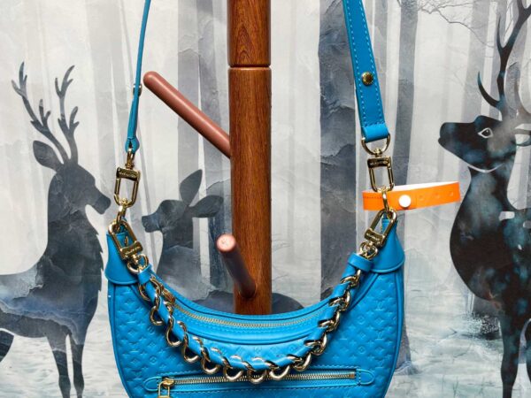 Túi Louis Vuitton Loop Baguette Bag ‘Blue’