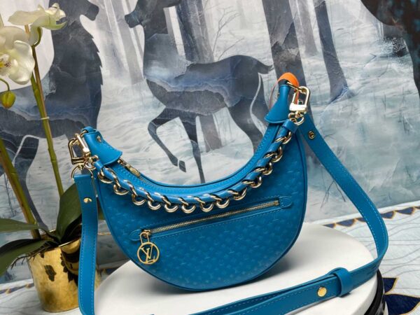 Túi Louis Vuitton Loop Baguette Bag ‘Blue’