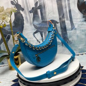 Túi Louis Vuitton Loop Baguette Bag 'Blue'