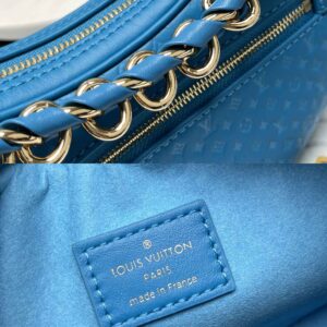 Túi Louis Vuitton Loop Baguette Bag 'Blue'