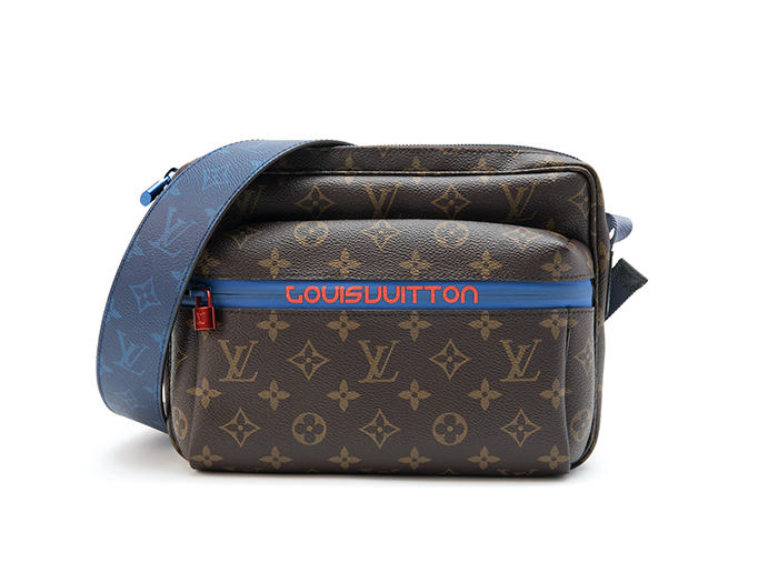 Túi Louis Vuitton Messenger Monogram Outdoor PM Brown Blue