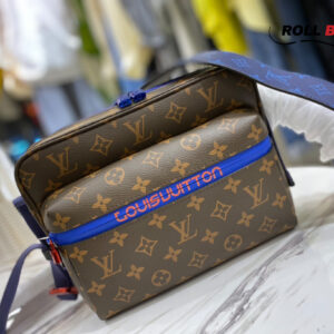 Túi Louis Vuitton Messenger Monogram Outdoor PM Brown Blue