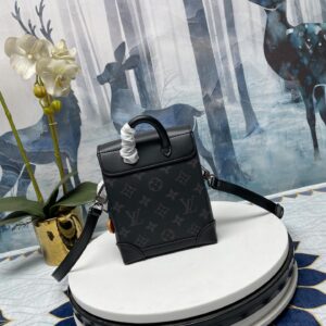 Túi Louis Vuitton Nano Steamer Monogram Eclipse