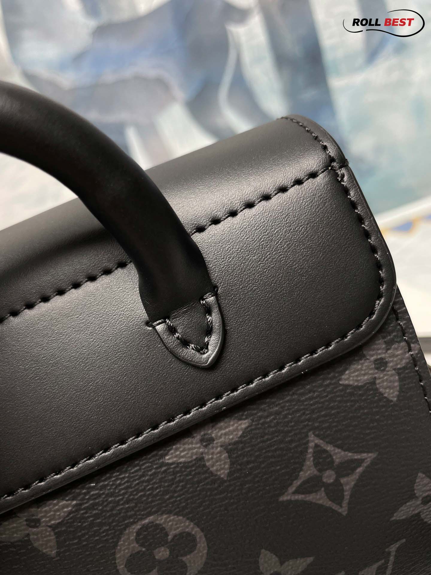 Túi Louis Vuitton Nano Steamer Monogram Eclipse