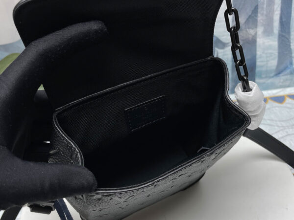 Túi Louis Vuitton Nano Steamer Monogram Taurillon Leather
