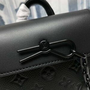 Túi Louis Vuitton Nano Steamer Monogram Taurillon Leather