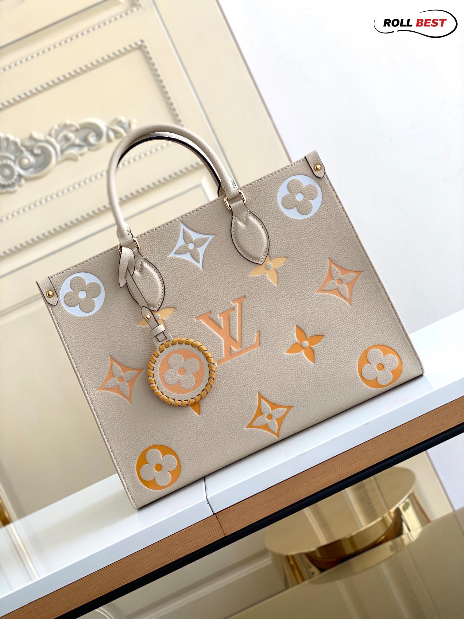 Túi Louis Vuitton OnTheGo MM Monogram 'Empreinte Leather'