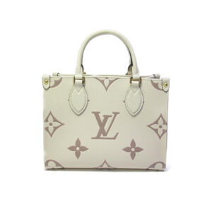 Túi Louis Vuitton Onthego PM Shoulder Crossbody Tote Bag Cream