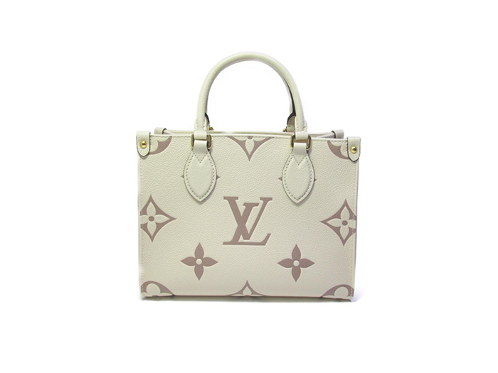 Túi Louis Vuitton Onthego PM Shoulder Crossbody Tote Bag Cream