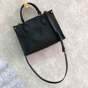 Túi Louis Vuitton Onthego PM Tote Bag Full Black