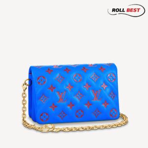 Túi Louis Vuitton Pochette Coussin Blue