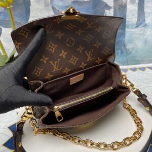 Túi Louis Vuitton Pochette Métis East West Bag ‘Brown’