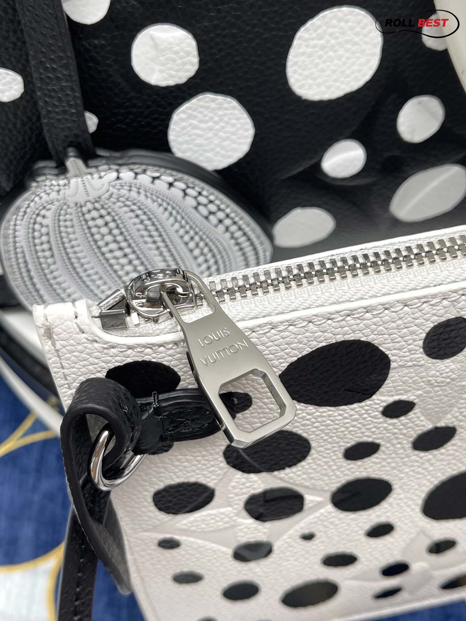 Túi Louis Vuitton x Yk Neverfull Mm Tote Bag ‘Black White Dots’