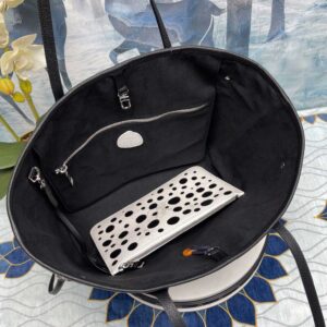 Túi Louis Vuitton x Yk Neverfull Mm Tote Bag ‘Black White Dots’