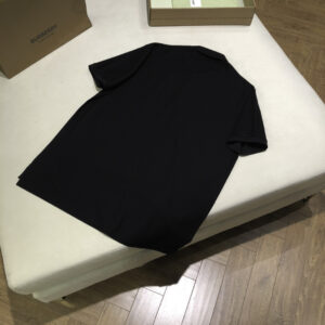 Áo Polo Burberry Black Logo Printed