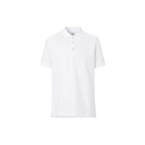 Áo Polo Burberry Embossed Buttons White