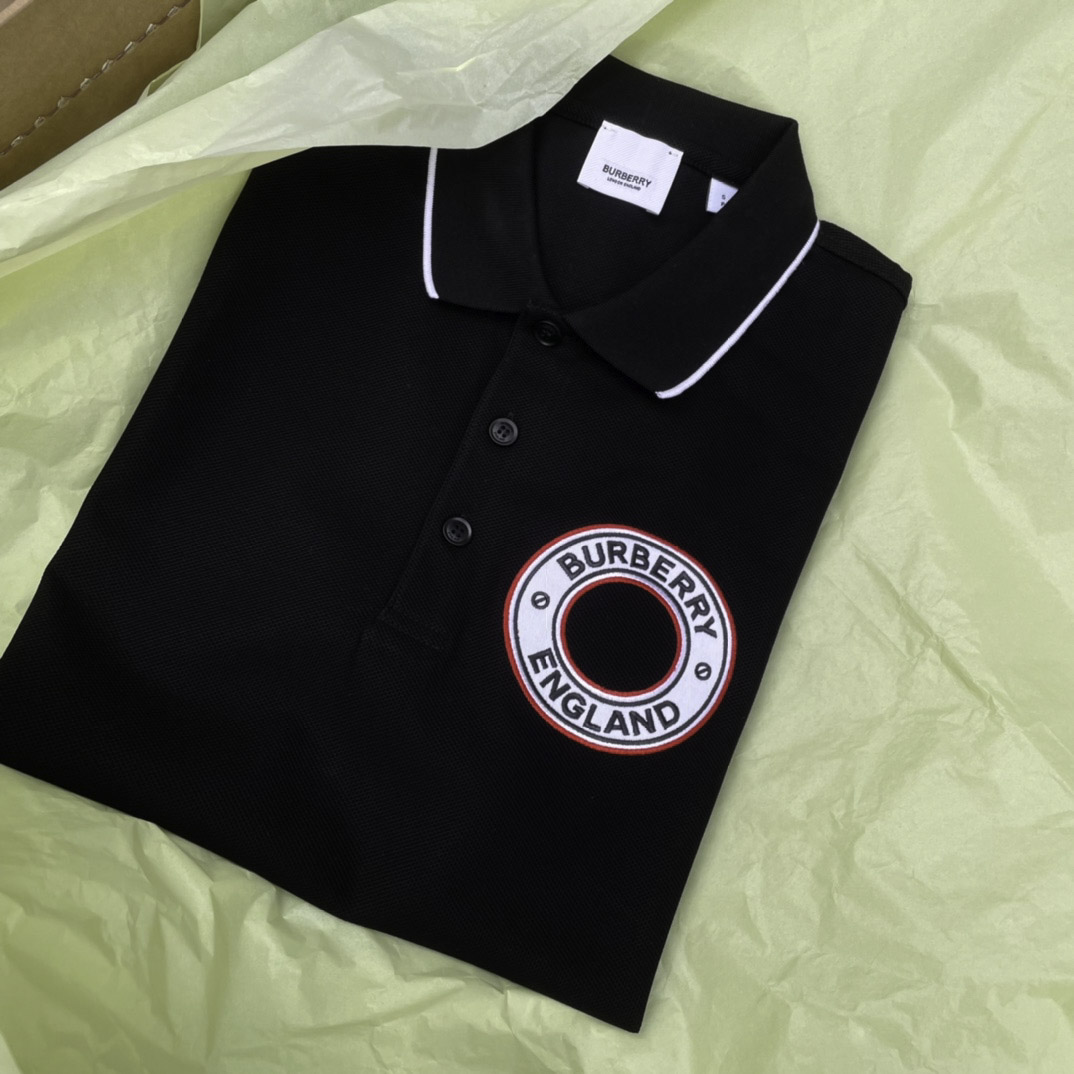 Áo Polo Burberry Logo Applique