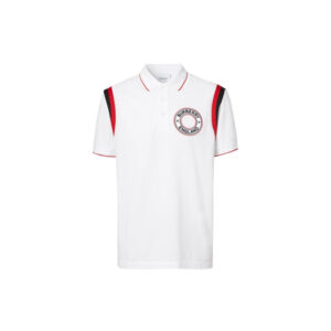 Áo Polo Burberry Logo Applique White