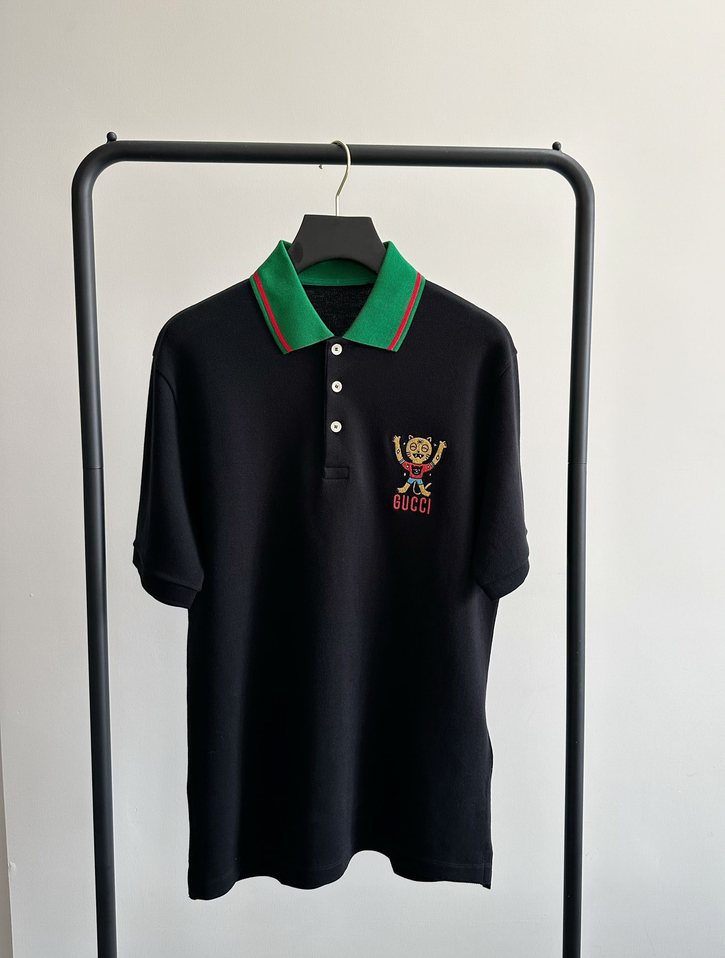 Áo Polo Gucci Cotton Jersey With Web