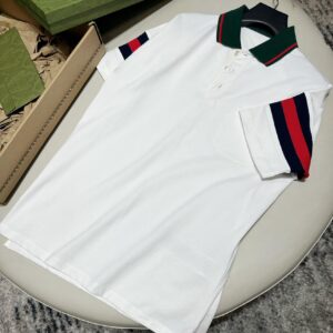 Áo Polo Gucci Cotton Jersey With Web