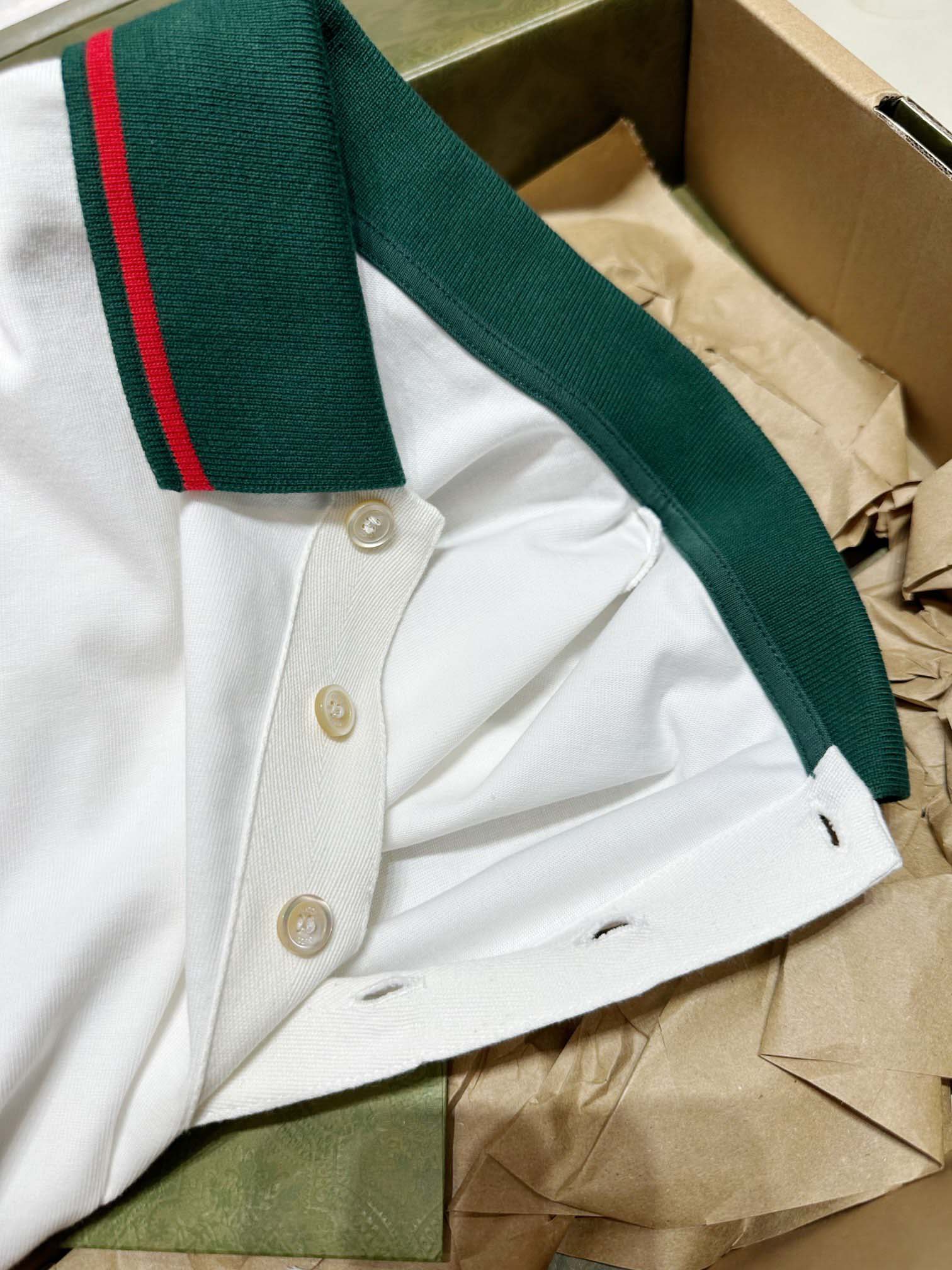 Áo Polo Gucci Cotton Jersey With Web