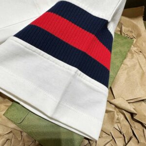 Áo Polo Gucci Cotton Jersey With Web