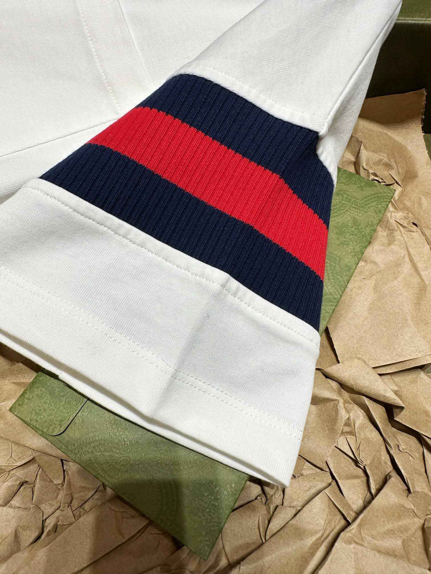 Áo Polo Gucci Cotton Jersey With Web