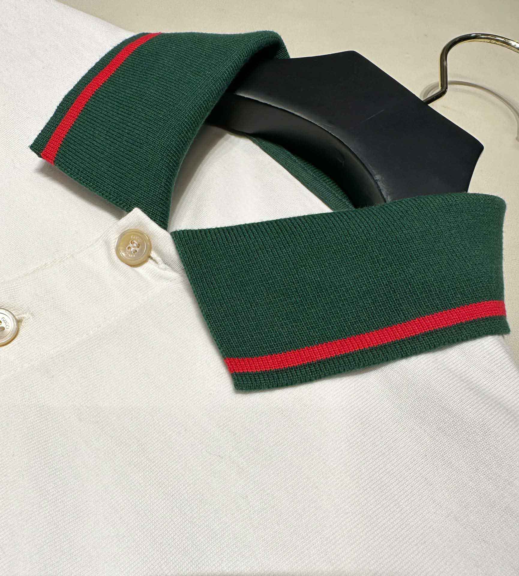 Áo Polo Gucci Cotton Jersey With Web