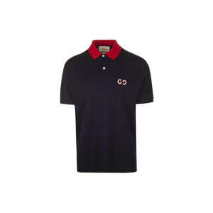 Áo Polo Gucci Gg Logo Embroidery