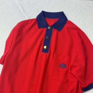 Áo Polo Gucci GG Patch Red