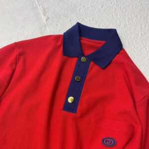 Áo Polo Gucci GG Patch Red