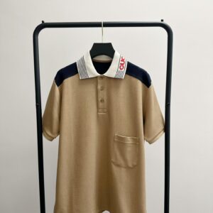 Áo Polo Gucci Natural Cotton Jersey