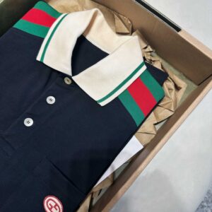 Áo Polo Gucci With Web Details