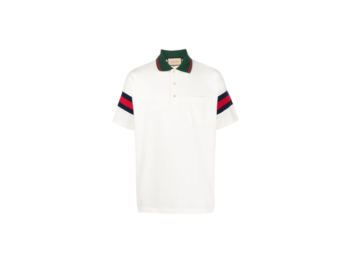 Áo Polo Gucci With Web Details