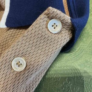 Áo Polo Gucci Wool Blend Waffle Knit