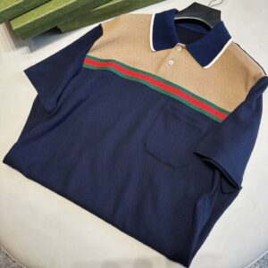 Áo Polo Gucci Wool Blend Waffle Knit