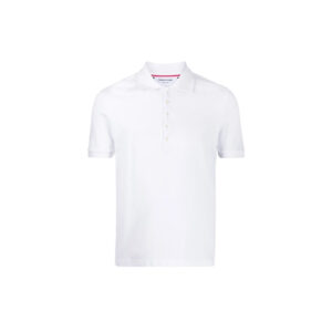 Áo Polo Thom Browne 4-bar White