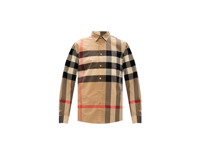 Áo Sơ Mi Burberry Beige Check