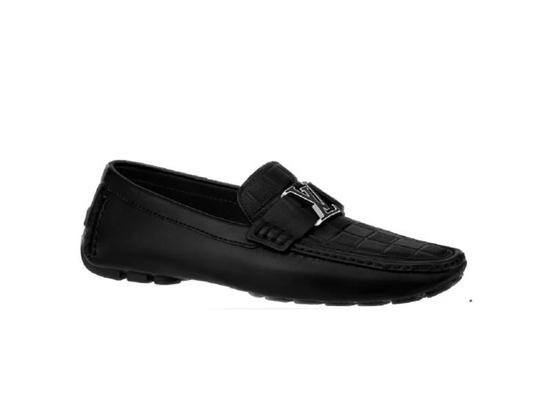 Giày Louis Vuitton Monte Carlo Moccasin Black