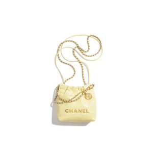 Túi Chanel 22 Mini Handbag Light Yellow